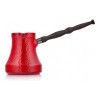 Турка керамическая для кофе Ceraflame Hammered, 0.65 л, цвет красный изображение №1
