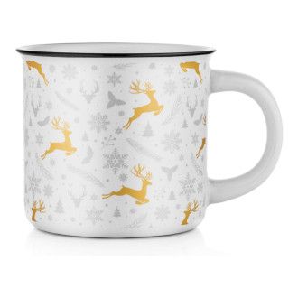 [уценка] Кружка подарочная Walmer Deers (УЦЕНКА), 0.37 л, цвет белый